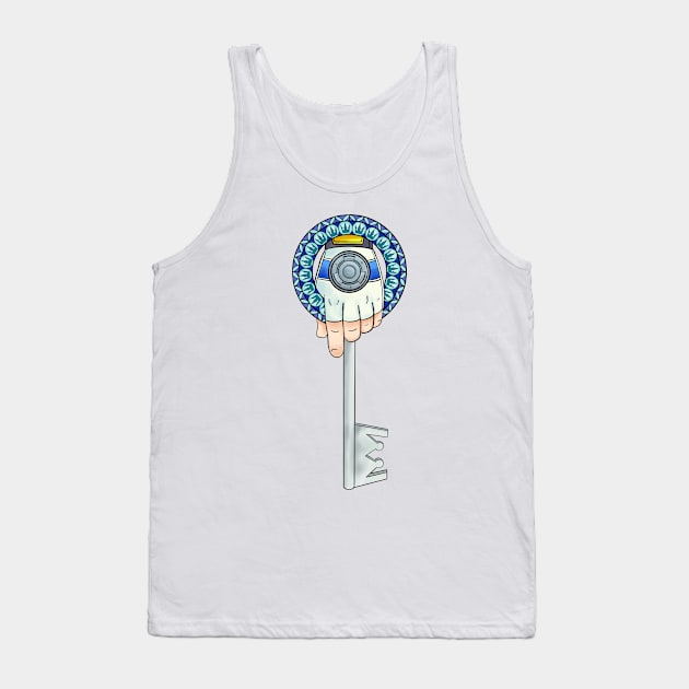 Hand of the Key Tank Top by Clifftron